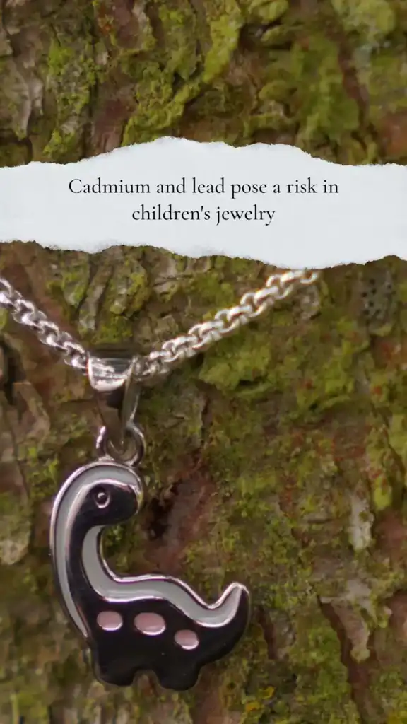 Beware of cadmium and lead in children's jewelry