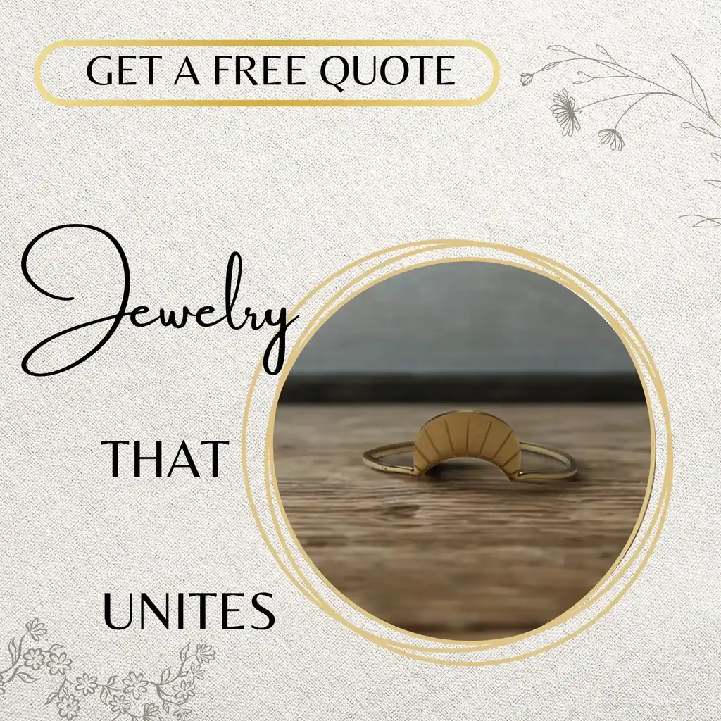 High-quality genuine silver ring with stylized club motif - can be personalized for members