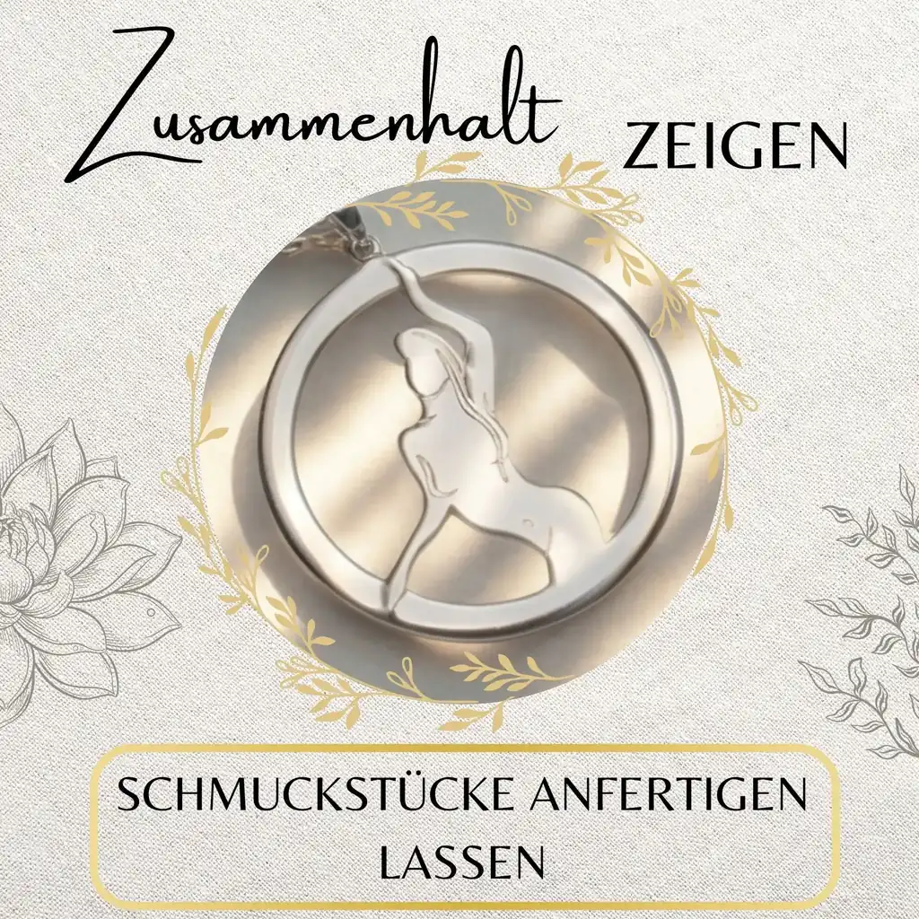 Vereinsanhänger in edler Ausfertigung aus 925 Sterling Silber