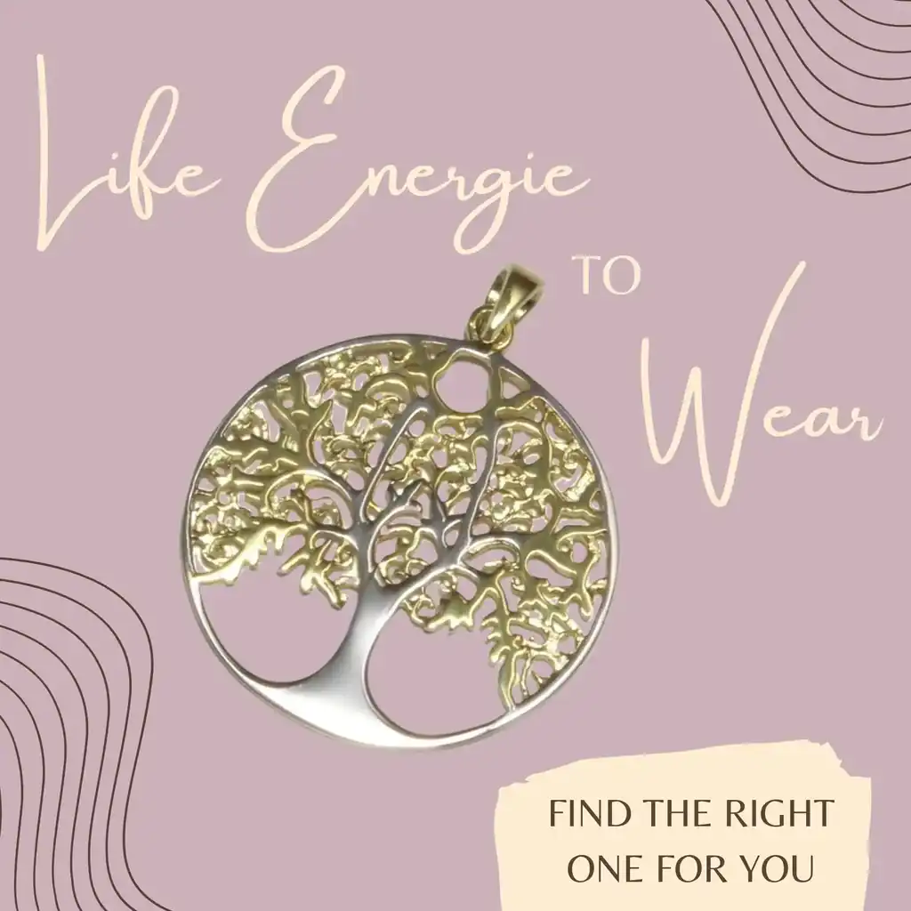 Tree of life pendant in 925 Sterling silver - find your symbol for family and connection