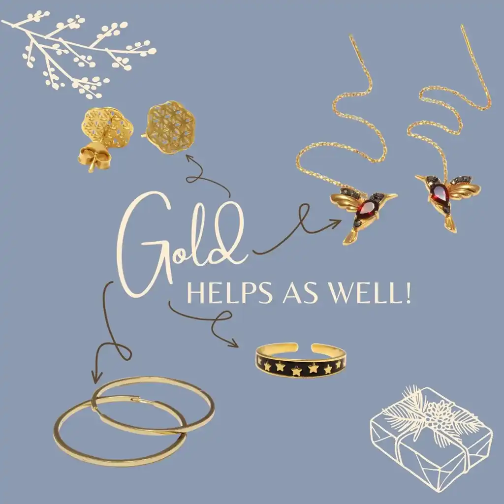 Gold also helps – how gold plating can help make your silver jewellery last longer!